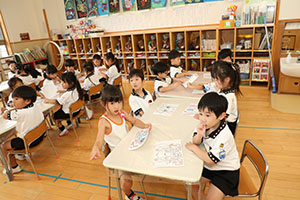 運動会の招待状　たんぽぽ