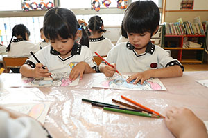 運動会の招待状　たんぽぽ