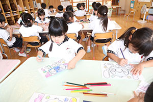 運動会の招待状　たんぽぽ