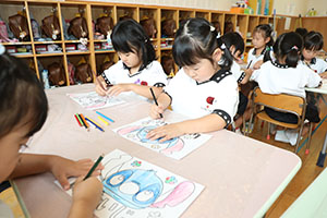 運動会の招待状　たんぽぽ