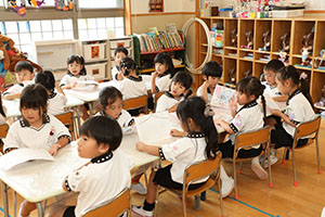 運動会の招待状　たんぽぽ