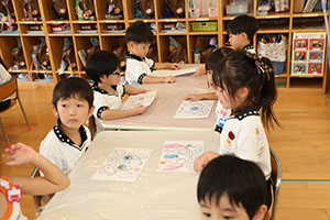 運動会の招待状　たんぽぽ