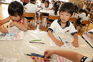 運動会の招待状　たんぽぽ