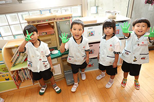 どんぐりの木の制作　ことり