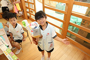 自由制作　動物を作ったよ　ひまわり