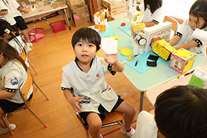 自由制作　動物を作ったよ　ひまわり