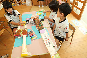 自由制作　動物を作ったよ　ひまわり