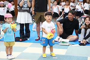 2歳児クラス運動会　ーリズムー　ひよこ・あひる・ぺんぎん