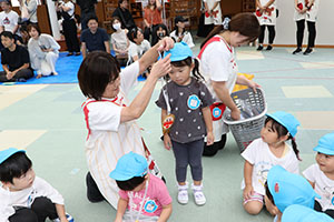 2歳児クラス運動会　ーリズムー　ひよこ・あひる・ぺんぎん