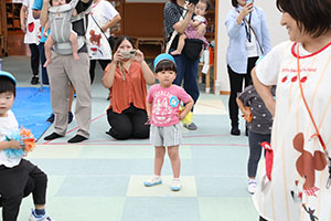 2歳児クラス運動会　ーリズムー　ひよこ・あひる・ぺんぎん