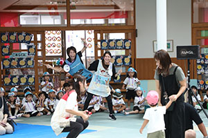 2歳児クラス運動会　ー英語・借り物競争ー　ひよこ・あひる・ぺんぎん