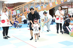 2歳児クラス運動会　ー英語・借り物競争ー　ひよこ・あひる・ぺんぎん