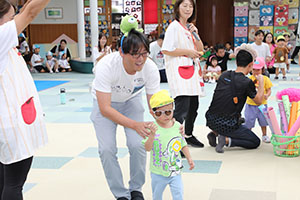 2歳児クラス運動会　ー英語・借り物競争ー　ひよこ・あひる・ぺんぎん