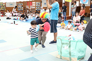 2歳児クラス運動会　ー英語・借り物競争ー　ひよこ・あひる・ぺんぎん