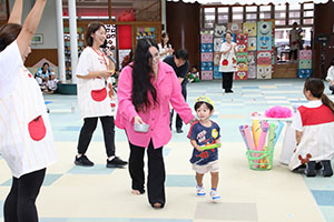 2歳児クラス運動会　ー英語・借り物競争ー　ひよこ・あひる・ぺんぎん