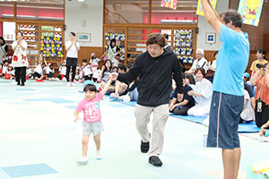 2歳児クラス運動会　ー英語・借り物競争ー　ひよこ・あひる・ぺんぎん