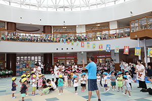 2歳児クラス運動会　ー英語・借り物競争ー　ひよこ・あひる・ぺんぎん