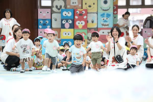 2歳児クラス運動会　ーかけっこー　ひよこ・あひる・ぺんぎん