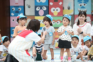 2歳児クラス運動会　ーかけっこー　ひよこ・あひる・ぺんぎん