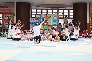 2歳児クラス運動会　ーかけっこー　ひよこ・あひる・ぺんぎん