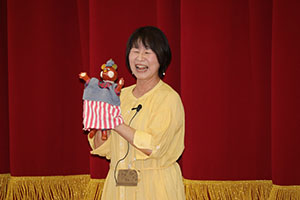 9月生まれのお誕生会　ー絵本の読み聞かせー　年長