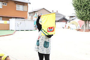 運動会　リズム活動　年中