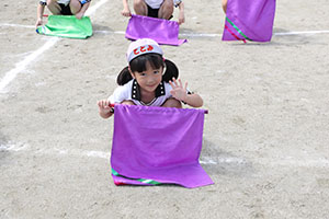 運動会　リズム活動　年中