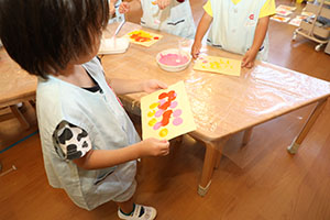 きのこの制作　ぺんぎん
