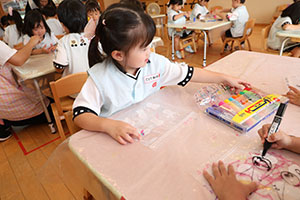 お散歩バッグの制作　りす