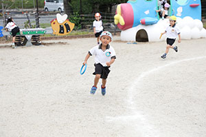 リレーにチャレンジ！　ひまわり・さくら