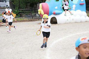 リレーにチャレンジ！　ひまわり・さくら