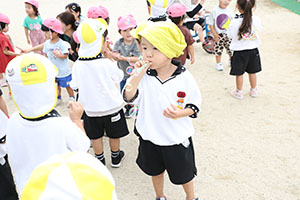 シャボン玉　綺麗だったね　ぱんだ