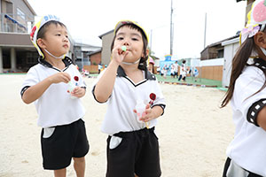 シャボン玉　綺麗だったね　ぱんだ