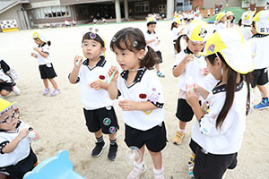 シャボン玉　綺麗だったね　ぱんだ
