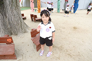 げんきいっぱい園庭遊び　すみれ