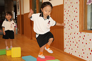 ブロックで遊びました　うさぎ