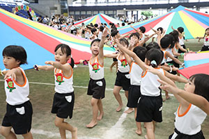 エンゼル運動会9　　　バルーン　年長