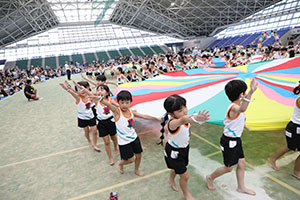 エンゼル運動会9　　　バルーン　年長