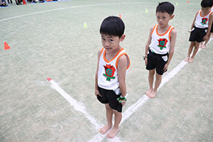 エンゼル運動会８　　　組体操　年長