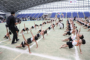 エンゼル運動会８　　　組体操　年長