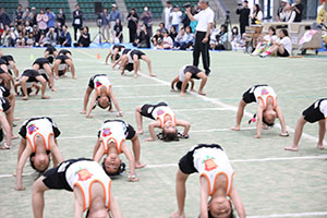 エンゼル運動会８　　　組体操　年長