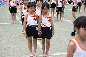 エンゼル運動会８　　　組体操　年長