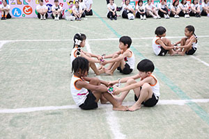 エンゼル運動会８　　　組体操　年長