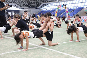 エンゼル運動会８　　　組体操　年長