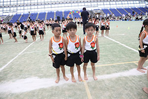 エンゼル運動会８　　　組体操　年長