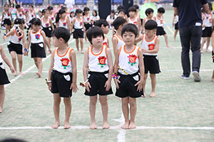 エンゼル運動会８　　　組体操　年長