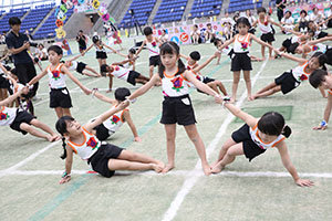 エンゼル運動会８　　　組体操　年長