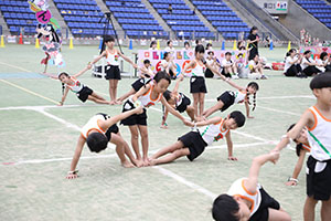 エンゼル運動会８　　　組体操　年長