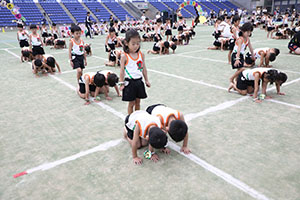エンゼル運動会８　　　組体操　年長