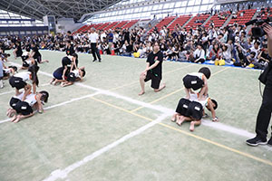 エンゼル運動会８　　　組体操　年長